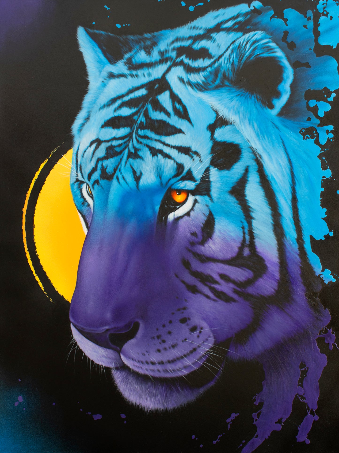 "Ghostkeeper" - 36"x48" Original painting, acrylic on canvas