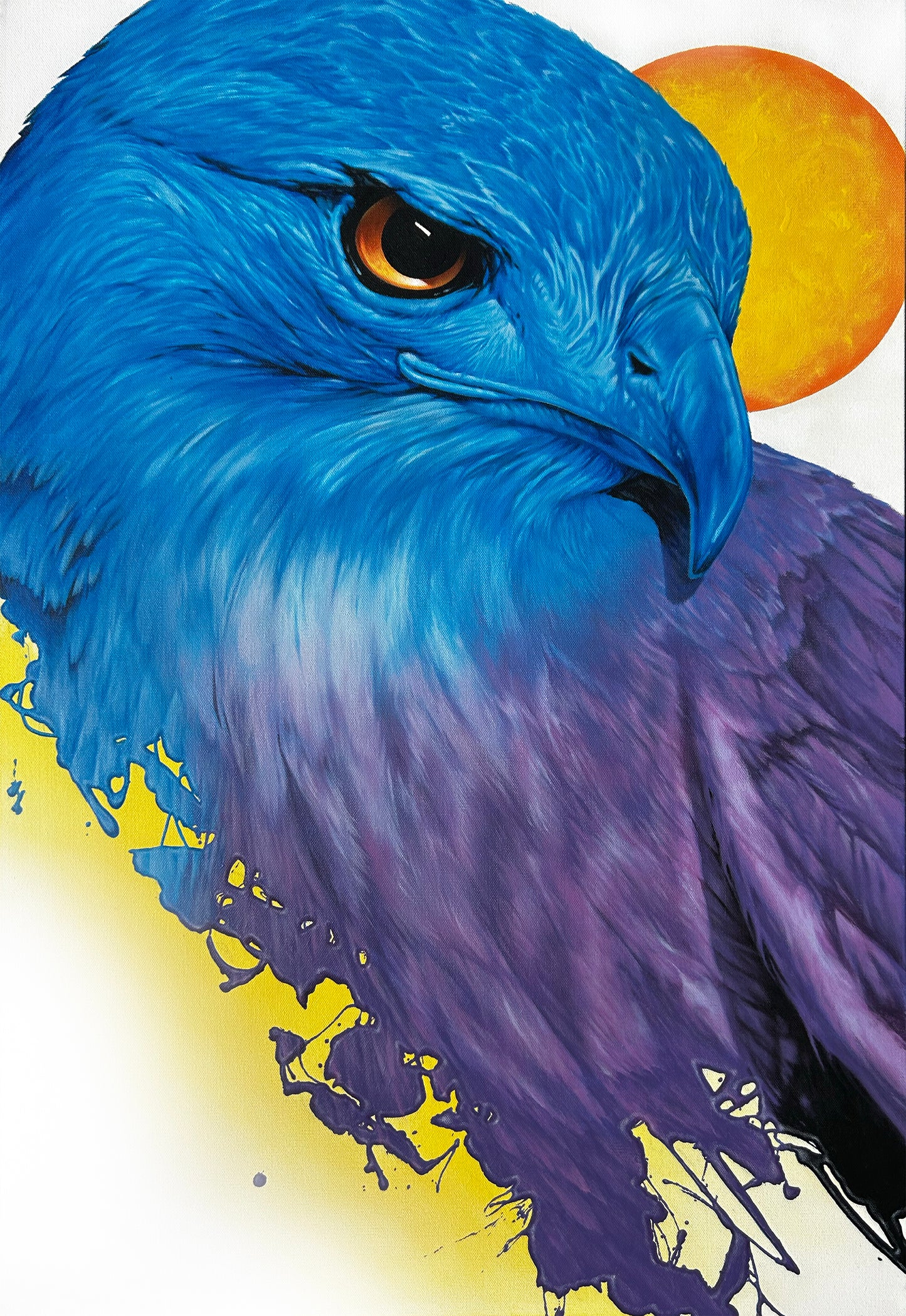 "Icarus" - 24"x36" SOLD - Prints still available